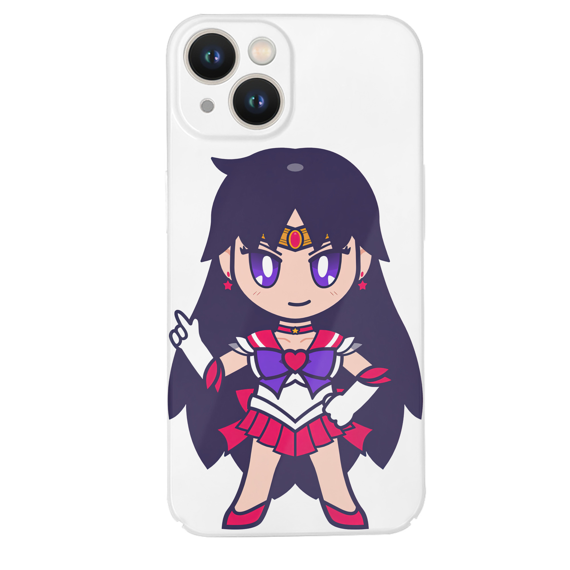 （画像用） 美少女戦士セーラームーン 火野レイ ひの レイ Sailor Moon Hino Rei （セーラーマーズ,Sailor Mars） 【iPhone 14シリーズ対応】ハードケース